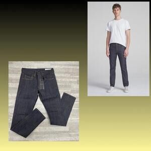 (RA-52) Rag & Bone Indigo Raw Fit 2 Slim Jeans